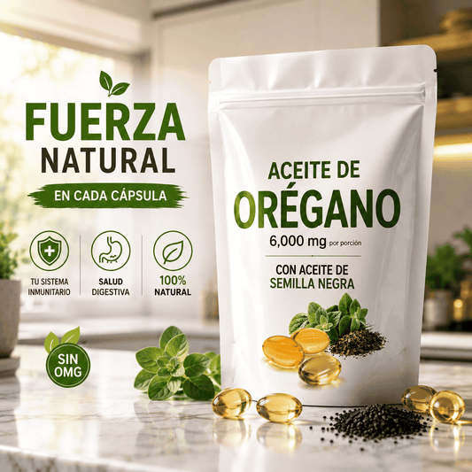Cápsulas de aceite de orégano (60 cápsulas)